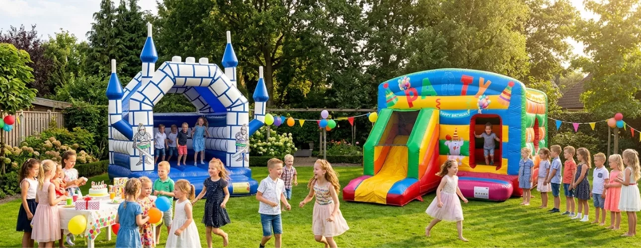 Verjaardag organiseren met Springkussenverhuur Eindhoven
