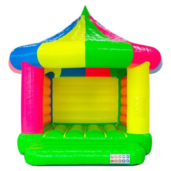 Springkussen Fluor Carrousel 6x5,5m Springkussen Fluor Carrousel 6x5,5m