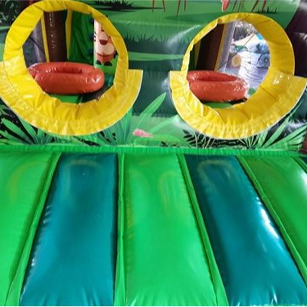 Stormbaan Jungle met glijbaan 10m Stormbaan Jungle met glijbaan 10m