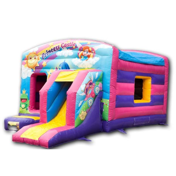 Springkussen Maxi Multifun Prinses Springkussen Maxi Multifun Prinses